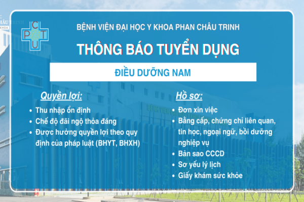 Tuyển dụng Điều Dưỡng Nam