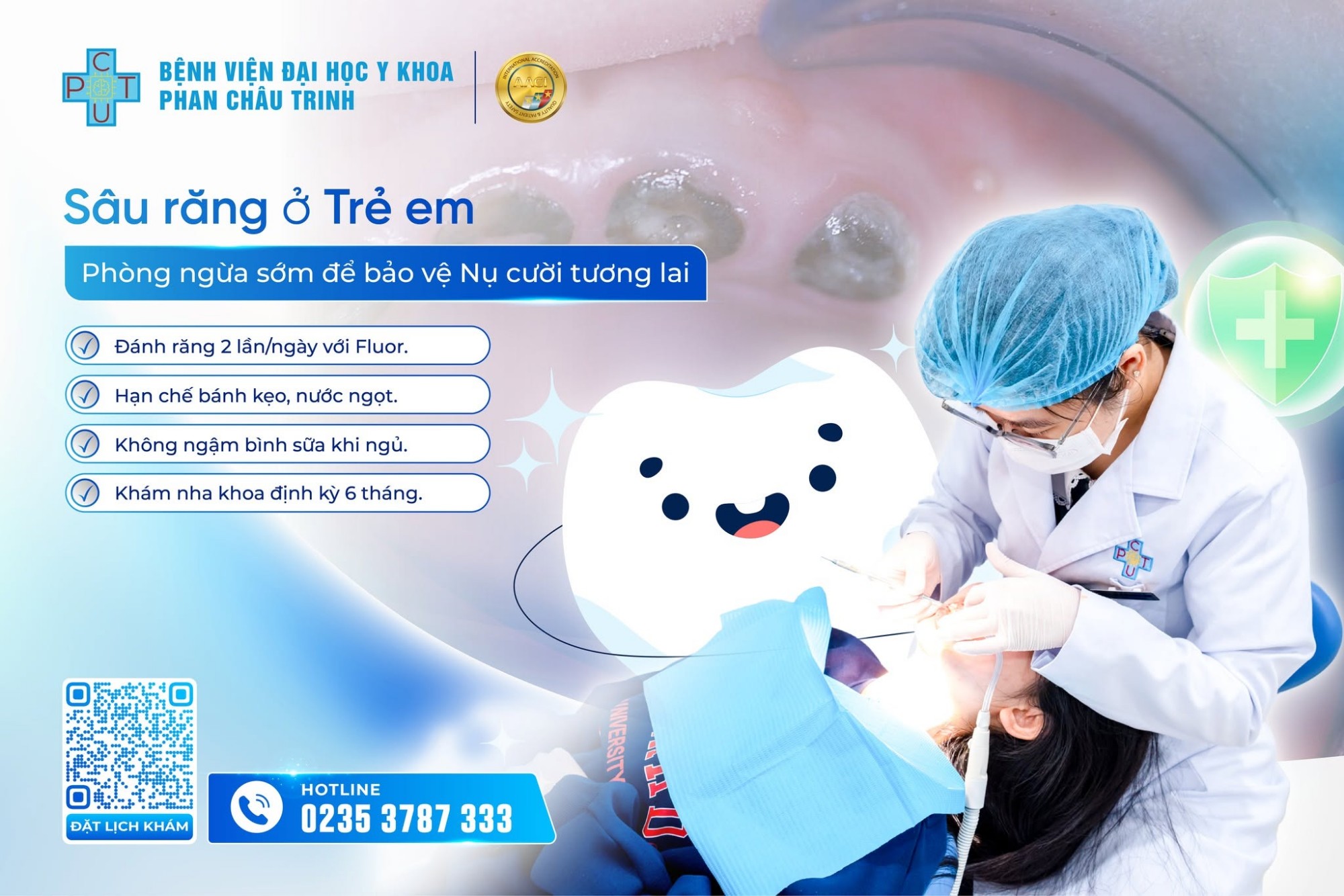 Sâu răng ở trẻ em – Phòng ngừa sớm để bảo vệ nụ cười tương lai