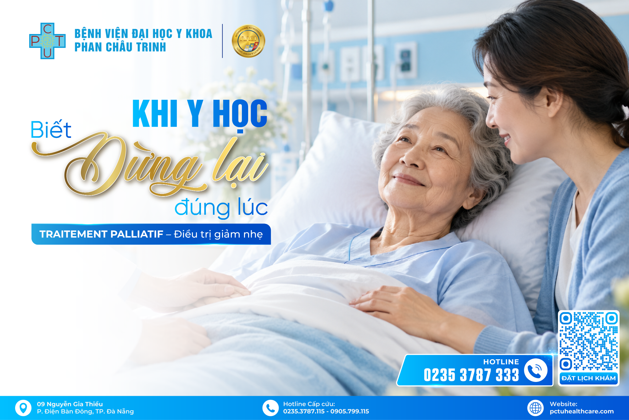 Traitement palliatif – Khi y học biết dừng lại đúng lúc!