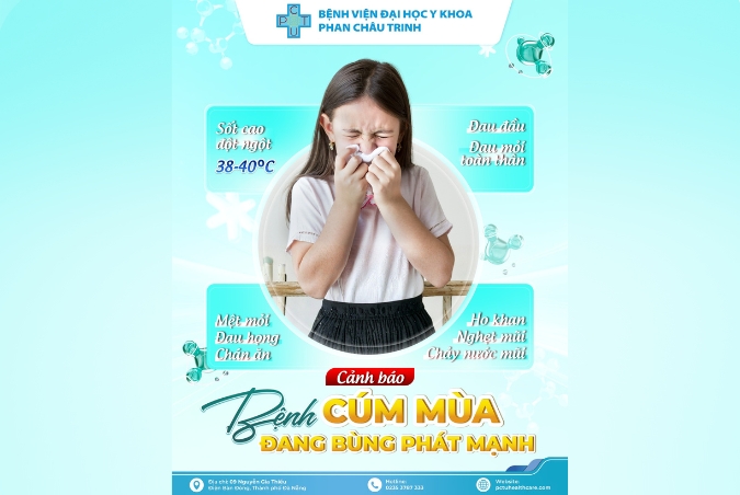 Cảnh báo Bệnh Cúm Mùa đang bùng phát mạnh